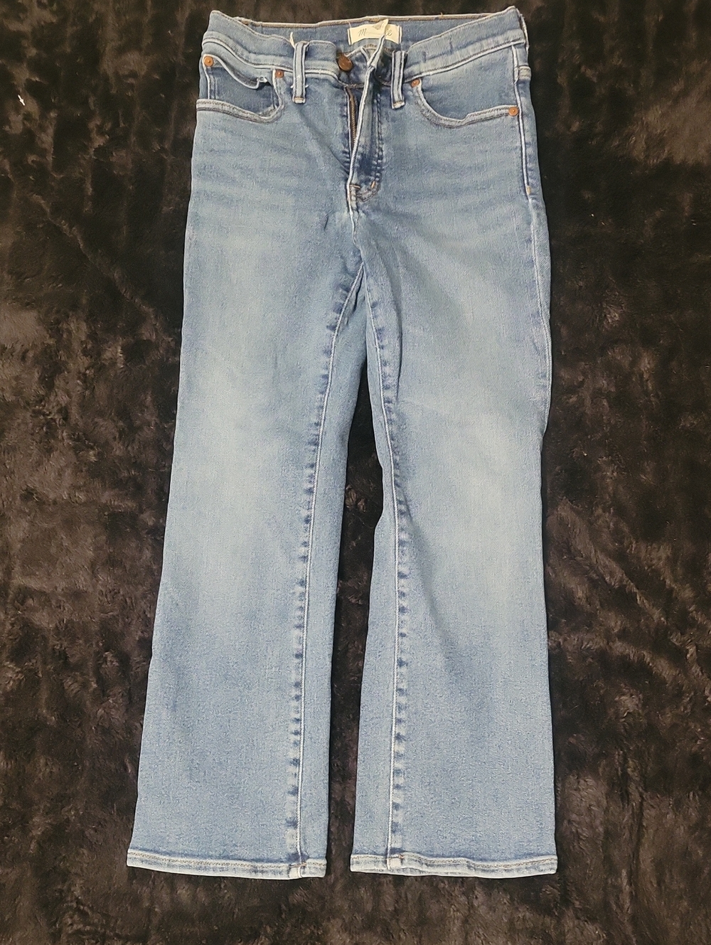 Madewell Light Wash Wide-Leg Flare Jeans